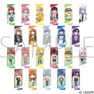 「カラフルピーチ」新グッズがアニメイトに登場！ボイスキーホルダー、千社札風ステッカーなどラインナップ