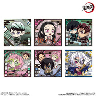 「鬼滅の刃」竈門炭治郎や鬼舞辻無惨、柱たちがデフォルメながら迫力満点のイラストに！新レアリティを導入したシールウエハース全32種公開