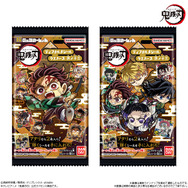 「鬼滅の刃」竈門炭治郎や鬼舞辻無惨、柱たちがデフォルメながら迫力満点のイラストに！新レアリティを導入したシールウエハース全32種公開