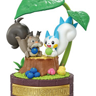 森の中で過ごすピカチュウ＆チルットたちに癒される…『ポケモン』フィギュアに、きのみを頬張るホシガリス＆パチリスなど全6種