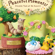 森の中で過ごすピカチュウ＆チルットたちに癒される…『ポケモン』フィギュアに、きのみを頬張るホシガリス＆パチリスなど全6種