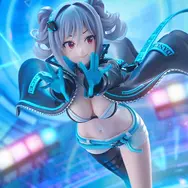 『デレマス』より「神崎蘭子」がクールなダンス衣装で立体化！ブラックライトを当てることで“青”の発光状態に