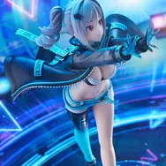 『デレマス』より「神崎蘭子」がクールなダンス衣装で立体化！ブラックライトを当てることで“青”の発光状態に