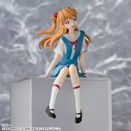 制服姿でちょこんと座る「アスカ」が可愛い！「エヴァ」TVシリーズ放送30周年記念の“ちょこのせ”フィギュア第3弾としてプライズ展開