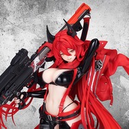 鍛え抜かれた腹筋に注目…！『勝利の女神：NIKKE』より「レッドフード」が専用ライフル「ウルフスベイン」を携えて立体化