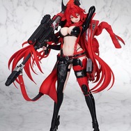 鍛え抜かれた腹筋に注目…！『勝利の女神：NIKKE』より「レッドフード」が専用ライフル「ウルフスベイン」を携えて立体化