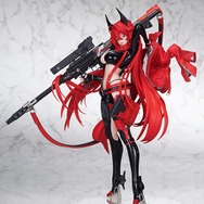 鍛え抜かれた腹筋に注目…！『勝利の女神：NIKKE』より「レッドフード」が専用ライフル「ウルフスベイン」を携えて立体化