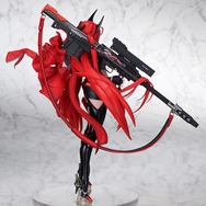 鍛え抜かれた腹筋に注目…！『勝利の女神：NIKKE』より「レッドフード」が専用ライフル「ウルフスベイン」を携えて立体化