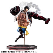 武装色をダイナミックに表現！「ワンピース」より「ルフィ ギア4 バウンドマン」が立体化ー差し替えパーツと台座でプレイバリュー満点