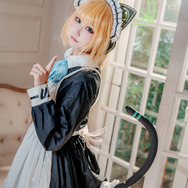 才羽ミドリ（メイドver.）『ブルーアーカイブ』／lunana（X：@lunananya）