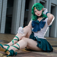 セーラーネプチューン「美少女戦士セーラームーン」／白桃らる（X：@laru_cs）