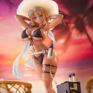 水着×褐色×太もも！トリダモノ氏のオリキャラ「ミラ(Mira)SunsetVer.」が大迫力―日に焼けた肌が煽情的なボディを際立たせる