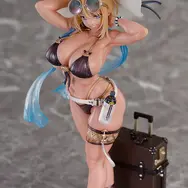 水着×褐色×太もも！トリダモノ氏のオリキャラ「ミラ(Mira)SunsetVer.」が大迫力―日に焼けた肌が煽情的なボディを際立たせる