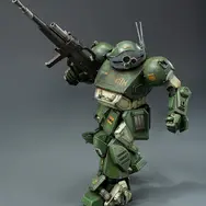 全世界900個限定！「装甲騎兵ボトムズ」“ロボ道 スコープドッグ”が激しいダメージ表現や重厚な汚れ塗装を施した姿に