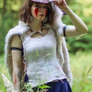 サン「もののけ姫」／witchhazel（Instagram：witchhazel.cosplay）、撮影：Lisa’（Instagram：@elderberrycosplay）