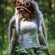 サン「もののけ姫」／witchhazel（Instagram：witchhazel.cosplay）、撮影：Lisa’（Instagram：@elderberrycosplay）