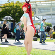 レッドフード（水着ver.）『勝利の女神:NIKKE』／僕プリ（X：@kimimo_purin）