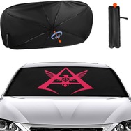 【ガンダムファン必見】真夏の車内が“シャア専用ザク”になるサンシェードが熱すぎた…！実用性も見た目も大勝利