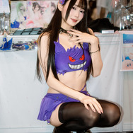 ゲンガー（擬人化）『ポケットモンスター』／CU Una 張芷璇（Instagram：cu_una_）