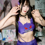 ゲンガー（擬人化）『ポケットモンスター』／CU Una 張芷璇（Instagram：cu_una_）