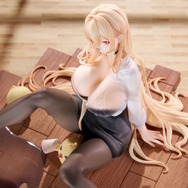 濡れたシャツから零れそうなバストが透け透け…！『アズレン』より「インプラカブル」が着せ替え衣装「迷える指揮官を導いて」の姿で立体化