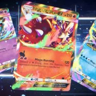 『ポケポケ』にメガシンカポケモンが参戦！「メガギャラドスex 」「メガバシャーモex」「メガチルタリスex」らがお披露目