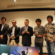 F1 2010完成披露会 29日におこなわれた発表会には豪華ゲストが駆けつけた