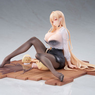 水が倒れてシャツを濡らしちゃった…零れそうな透け透けバストにドキッとくる『アズレン』「インプラカブル」フィギュアが予約開始！