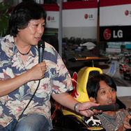 F1 2010完成披露会 29日におこなわれた発表会には豪華ゲストが駆けつけた