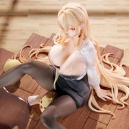 水が倒れてシャツを濡らしちゃった…零れそうな透け透けバストにドキッとくる『アズレン』「インプラカブル」フィギュアが予約開始！