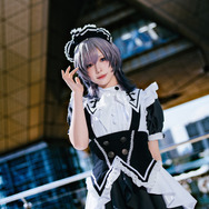 「魔法メイドカフェ  マジカルロリポップ」メイド服（本人デザイン）／月海つくね（X：@XaiabP）