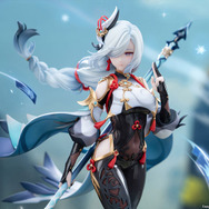 シースルーからのぞくおへそ！『原神』より「申鶴」1/7スケールフィギュアが予約受付中ー初回特典にはキャライメージブレスレットが付属