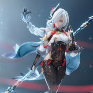 シースルーからのぞくおへそ！『原神』より「申鶴」1/7スケールフィギュアが予約受付中ー初回特典にはキャライメージブレスレットが付属