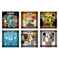 『マインクラフト』のシール付きツインウエハースが素敵！エンダードラゴンや襲い来るクリーパーなど全35種