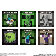 『マインクラフト』のシール付きツインウエハースが素敵！エンダードラゴンや襲い来るクリーパーなど全35種