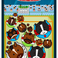 JRAの年度代表馬たちが『スイカゲーム』とコラボ!中山競馬場・阪神競馬場内でプレゼントがもらえるリアルイベントも実施