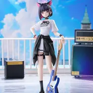 『ブルアカ』より「カズサ」がバンド姿で1/7スケールフィギュア化！シャツの質感、ベースの弦は1本1本張るなどこだわりが凄い