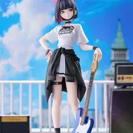 『ブルアカ』より「カズサ」がバンド姿で1/7スケールフィギュア化！シャツの質感、ベースの弦は1本1本張るなどこだわりが凄い