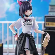 『ブルアカ』より「カズサ」がバンド姿で1/7スケールフィギュア化！シャツの質感、ベースの弦は1本1本張るなどこだわりが凄い