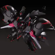 「機動戦艦ナデシコ」より漆黒の機体「ブラックサレナ」プラモが再販予約中！差し替えなしで「エステバリス」の内蔵ギミックまで再現