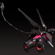 「機動戦艦ナデシコ」より漆黒の機体「ブラックサレナ」プラモが再販予約中！差し替えなしで「エステバリス」の内蔵ギミックまで再現