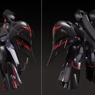 「機動戦艦ナデシコ」より漆黒の機体「ブラックサレナ」プラモが再販予約中！差し替えなしで「エステバリス」の内蔵ギミックまで再現