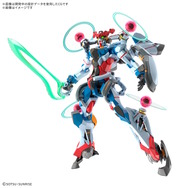最終回の「ジークアクス（エンディミオン・ユニット覚醒時）」がHGガンプラ化！頭部は開閉ギミック搭載、肩・膝のエフェクトも再現