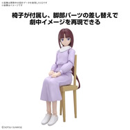 ガンダムXのヒロイン「ティファ」がプラモ化！ロングヘアーや座った姿も再現できる豊富なパーツが付属