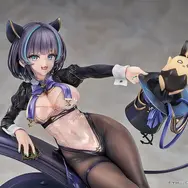 胴体が透け透け…と言うより丸見え！『アズレン』より「チェシャー」が着せ替え衣装「ファンシー・ナイトドリーム」の姿で立体化