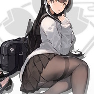 スカートから覗く黒ストッキングに包まれた太もも…！『アズレン』より「愛宕」が制服衣装「学園トロイメライ」でフィギュア化