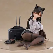 スカートから覗く黒ストッキングに包まれた太もも…！『アズレン』より「愛宕」が制服衣装「学園トロイメライ」でフィギュア化