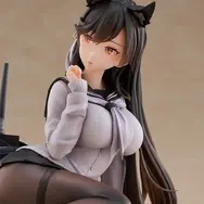 スカートから覗く黒ストッキングに包まれた太もも…！『アズレン』より「愛宕」が制服衣装「学園トロイメライ」でフィギュア化