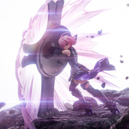 儚くも美しい笑顔…「FGO」劇場版アニメ「終局特異点 冠位時間神殿ソロモン」より、主人公をかばうマシュがフィギュアに