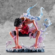 「ワンピース」よりルフィの“ギア2”初登場シーンが立体化!造形と彩色にこだわりぬいた逸品